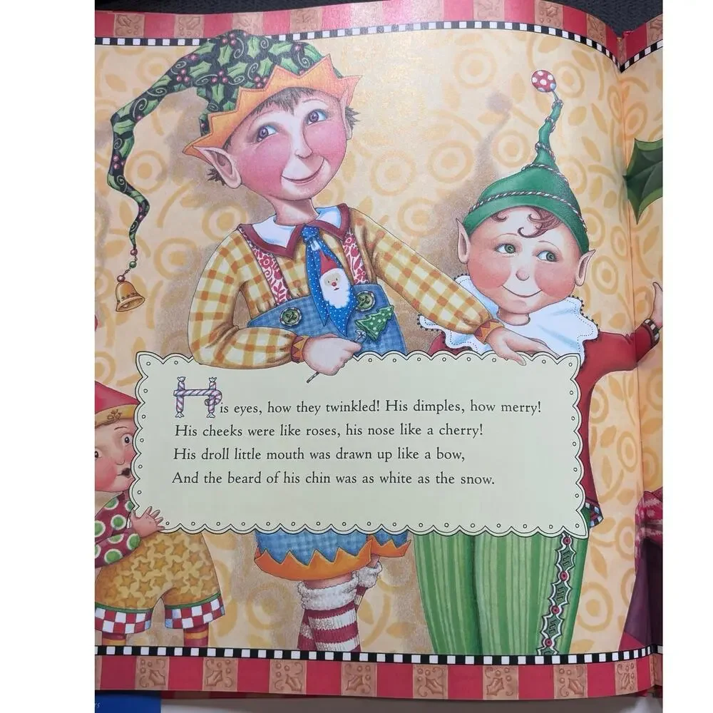 Mary Englebreit Illustrations The Night Before Christmas Hardcover 2002 1st Ed
